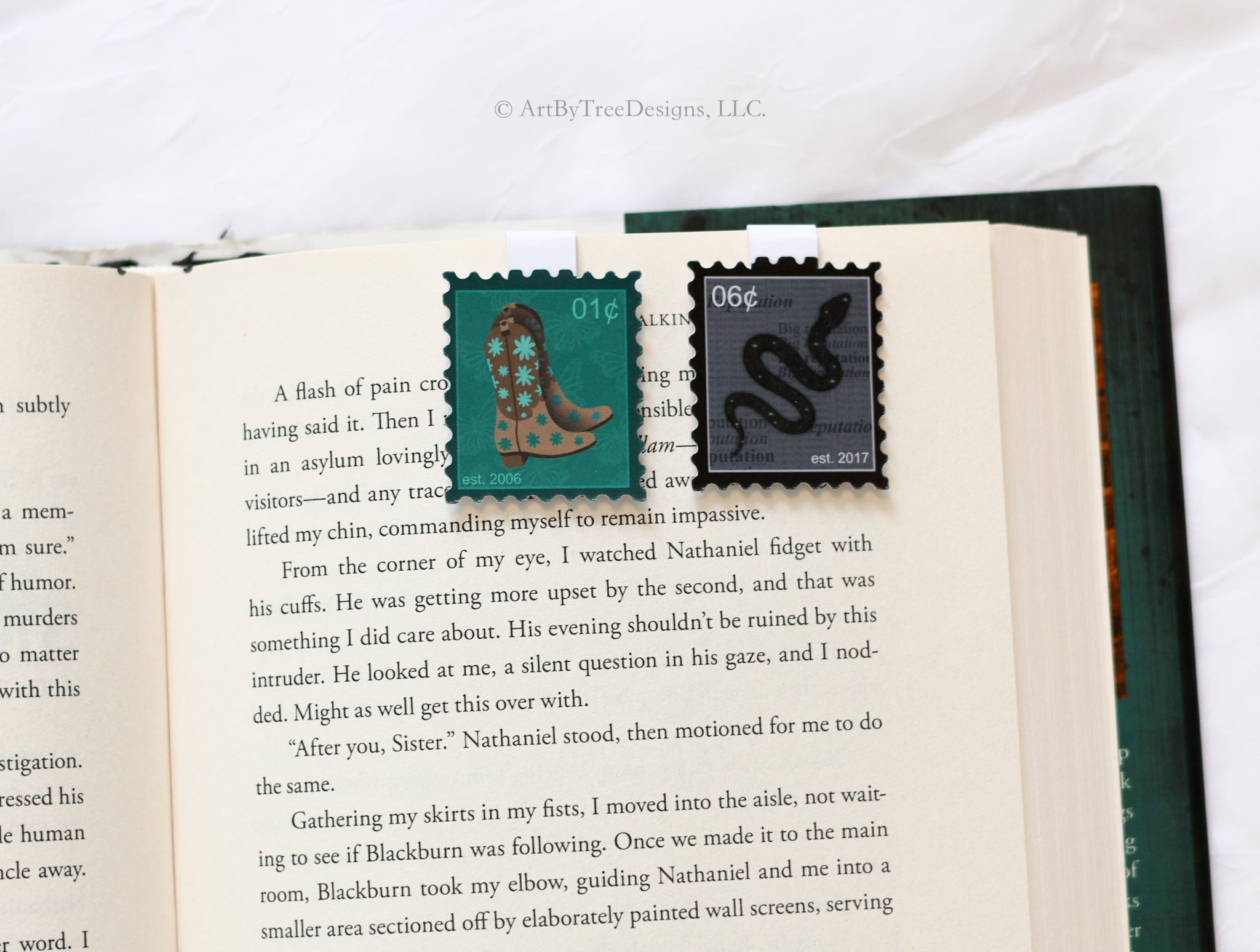 Eras Stamps Magnetic Bookmarks Version 1