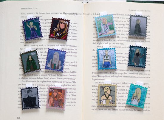 Eras Stamps Magnetic Bookmarks Version 3