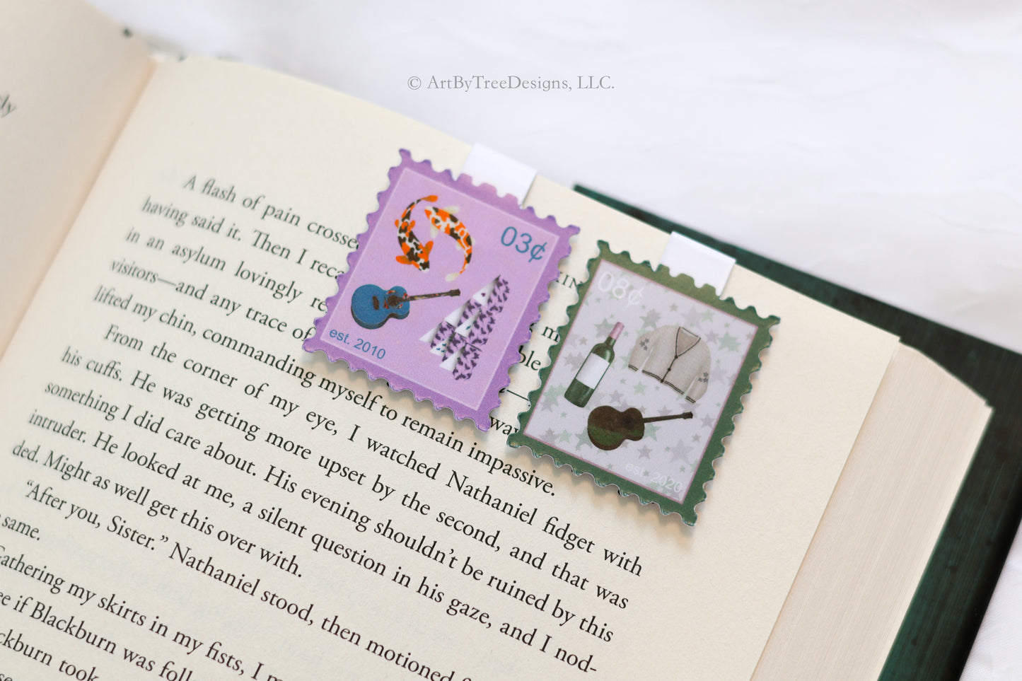 Eras Stamps Magnetic Bookmarks Version 2