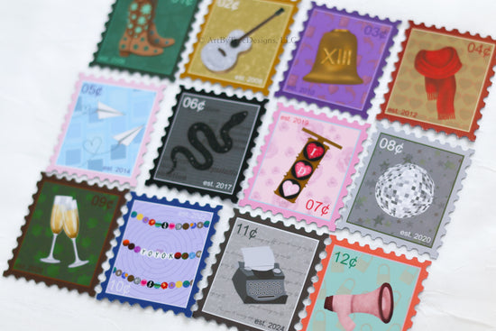 Eras Stamps Fridge Magnets Version 1