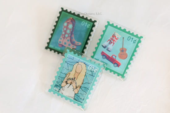 Eras Stamps Acrylic Pin Blind Box