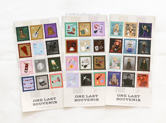 Eras Stamps Sticker Sheets