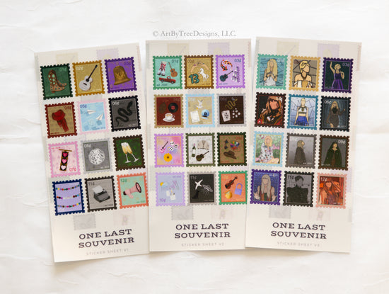 Eras Stamps Sticker Sheets