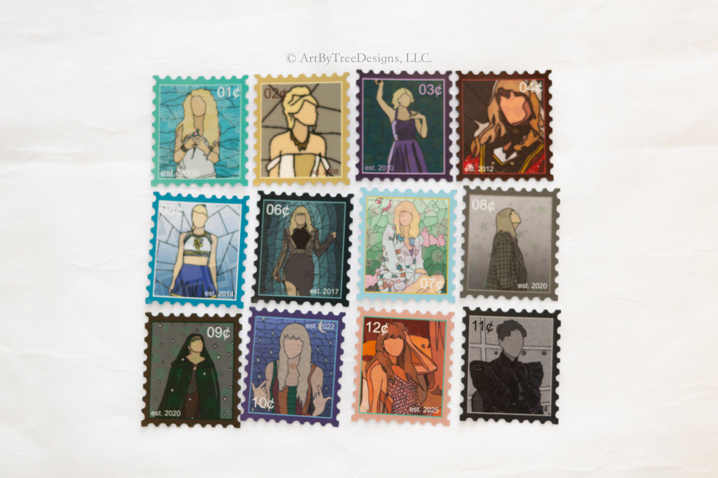 Eras Stamps Stickers Version 3