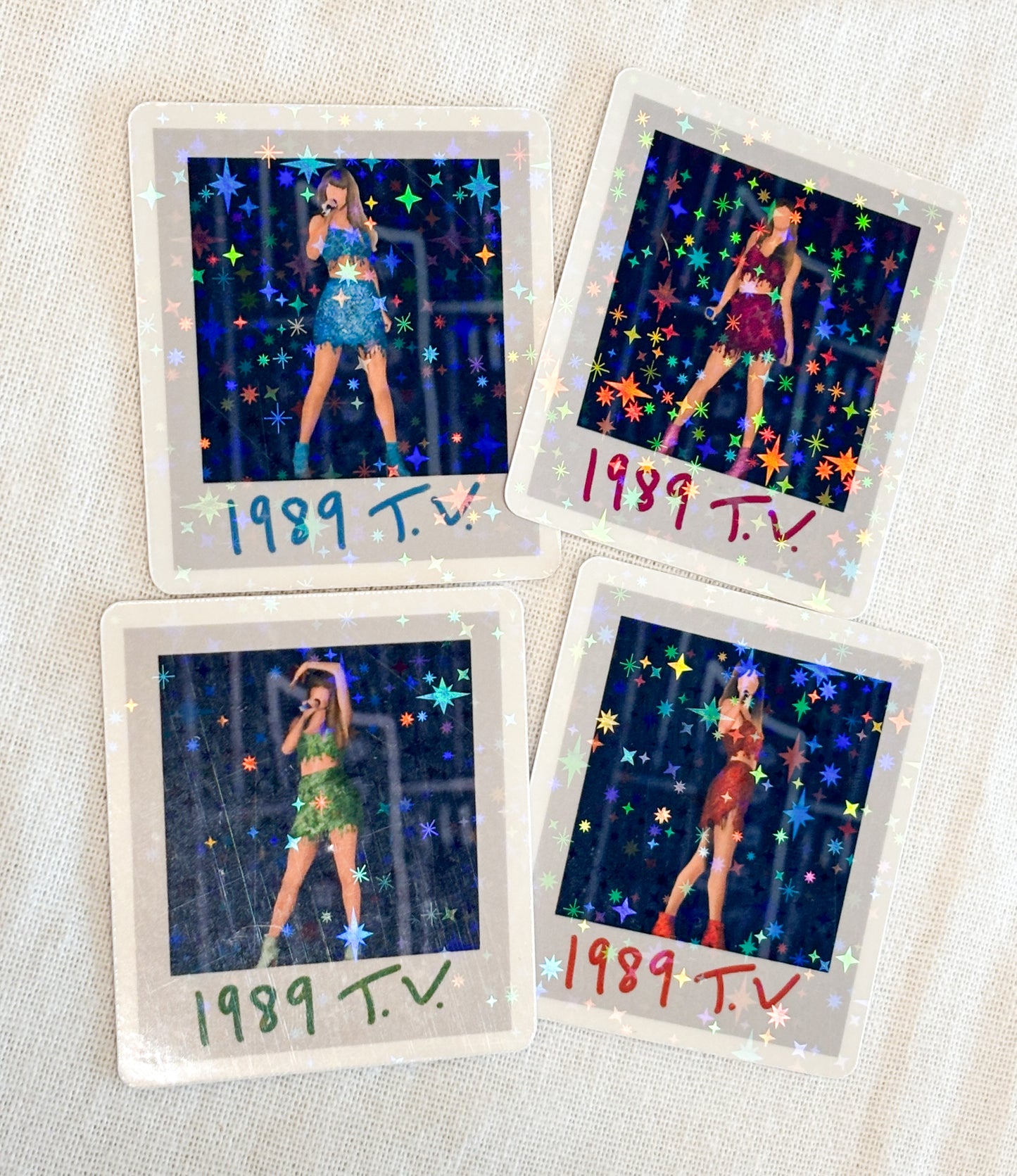 I Took A Polaroid Of Us Stickers (Starry Edition)