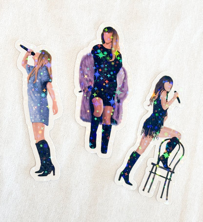 Midnights Outfit Stickers (Starry Finish)