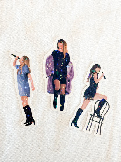 Midnights Outfit Stickers (Starry Finish)