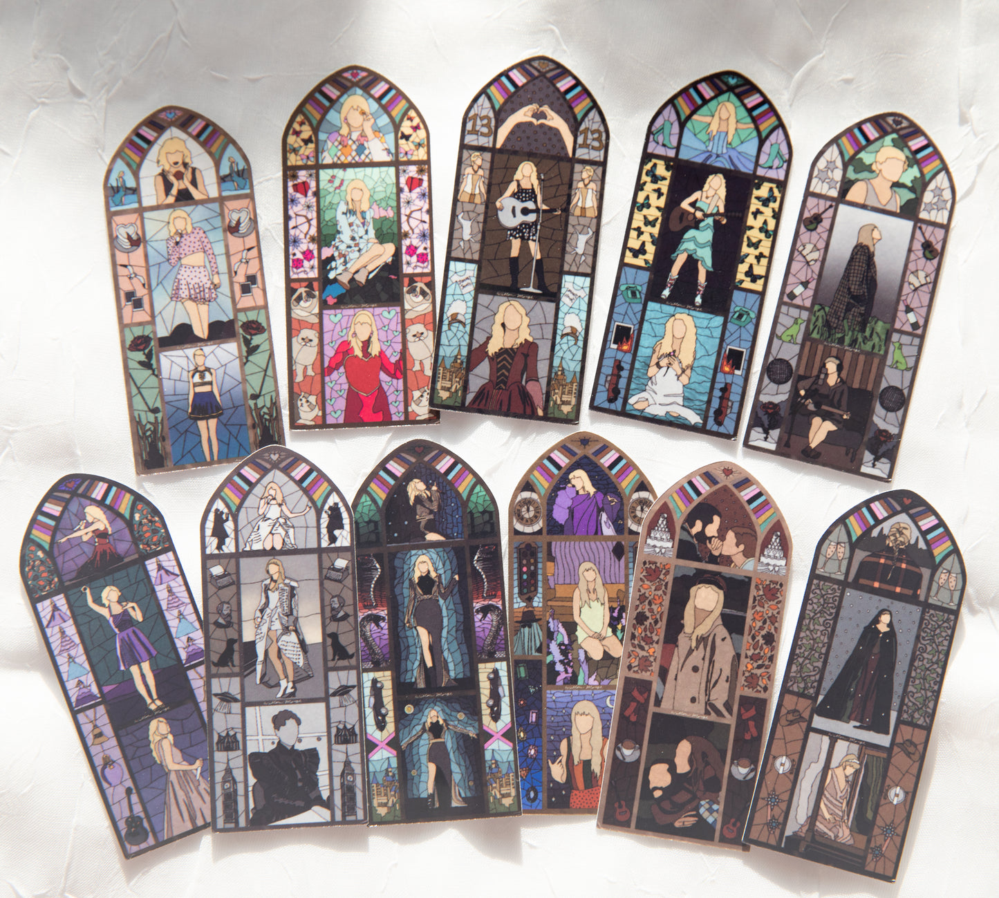 2.5" Stained Glass Eras Sticker Vault