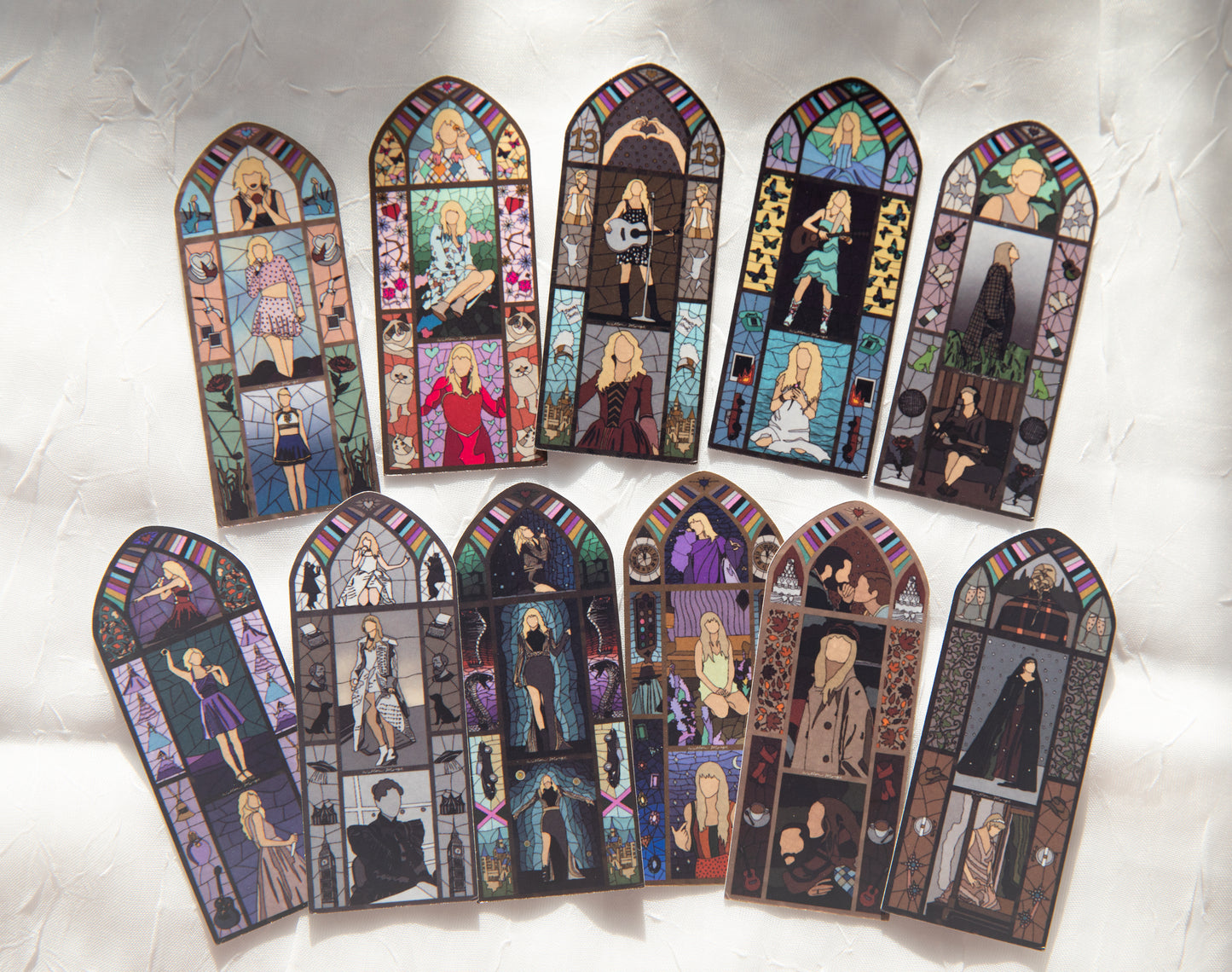 2.5" Stained Glass Eras Sticker Vault