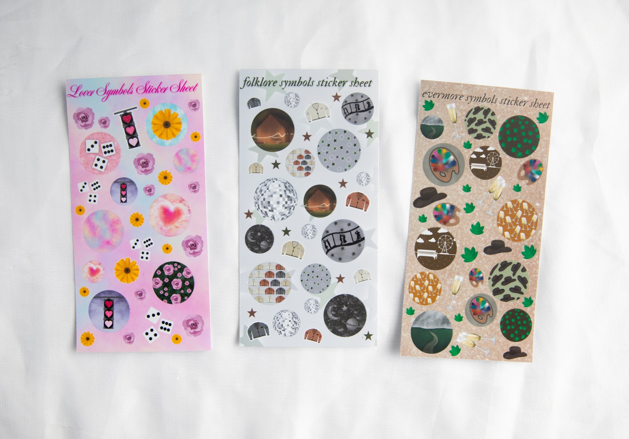 Eras Symbol Sticker Sheets