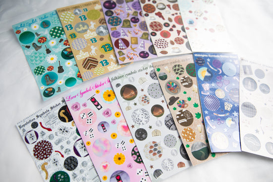 Eras Symbol Sticker Sheets