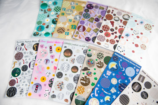 Eras Symbol Sticker Sheets