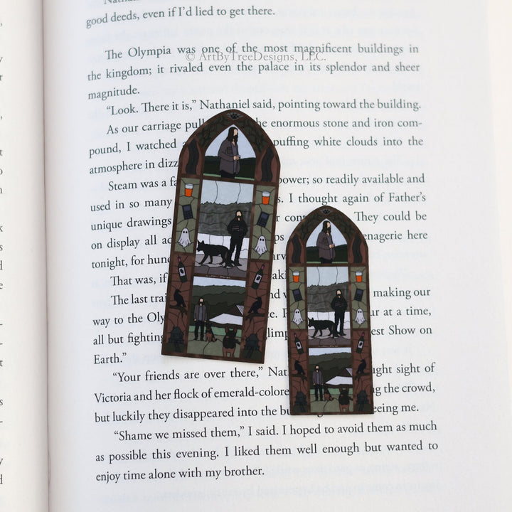 Stick Season Stained Glass Sticker