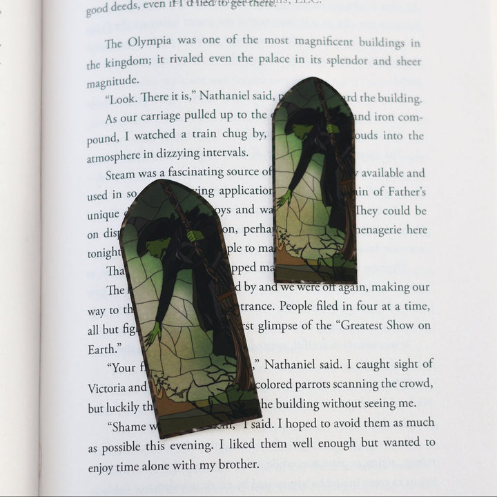 Elphaba Stained Glass Sticker