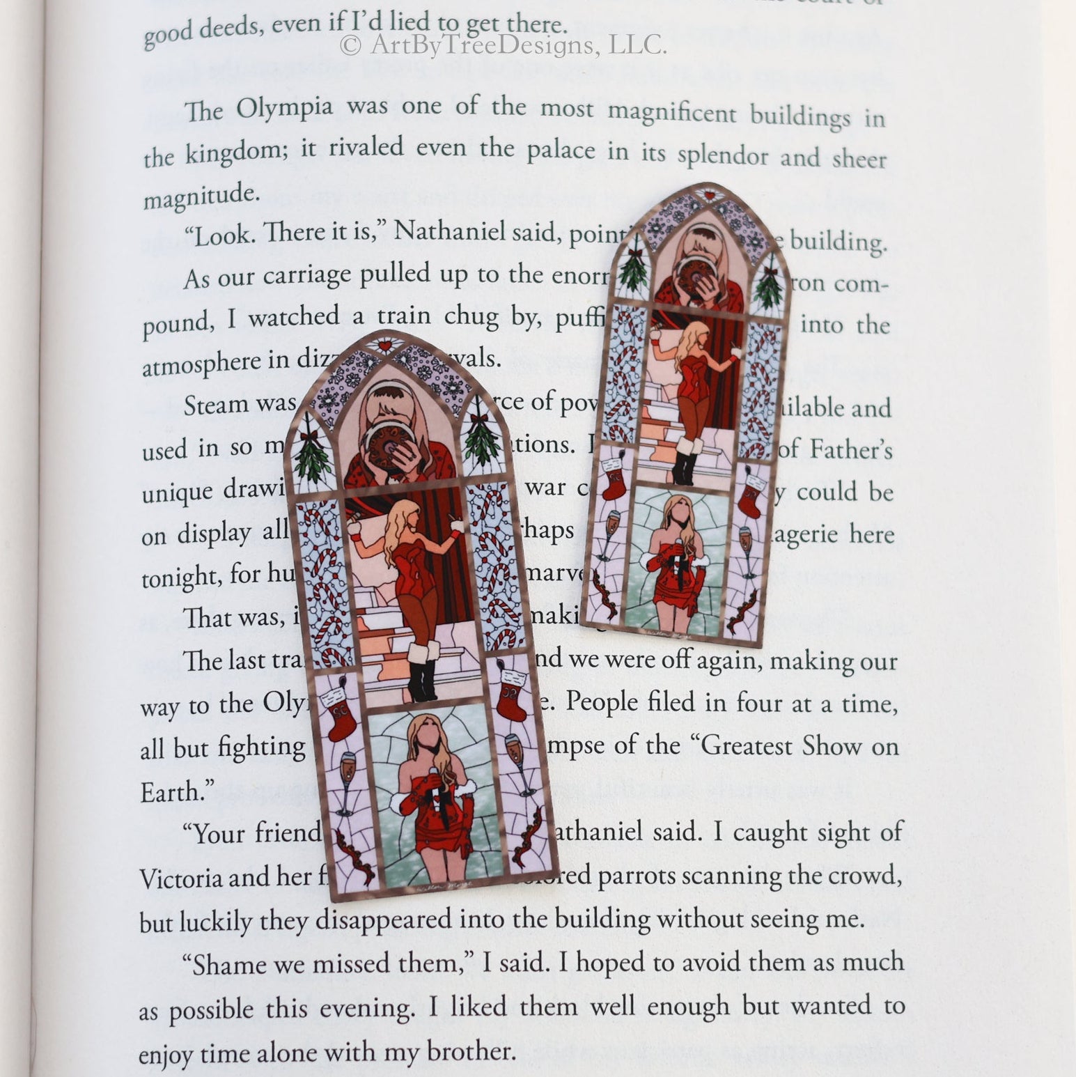 Fruitcake Stained Glass Sticker