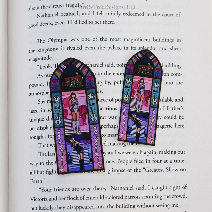 Eras Tour Stained Glass Sticker