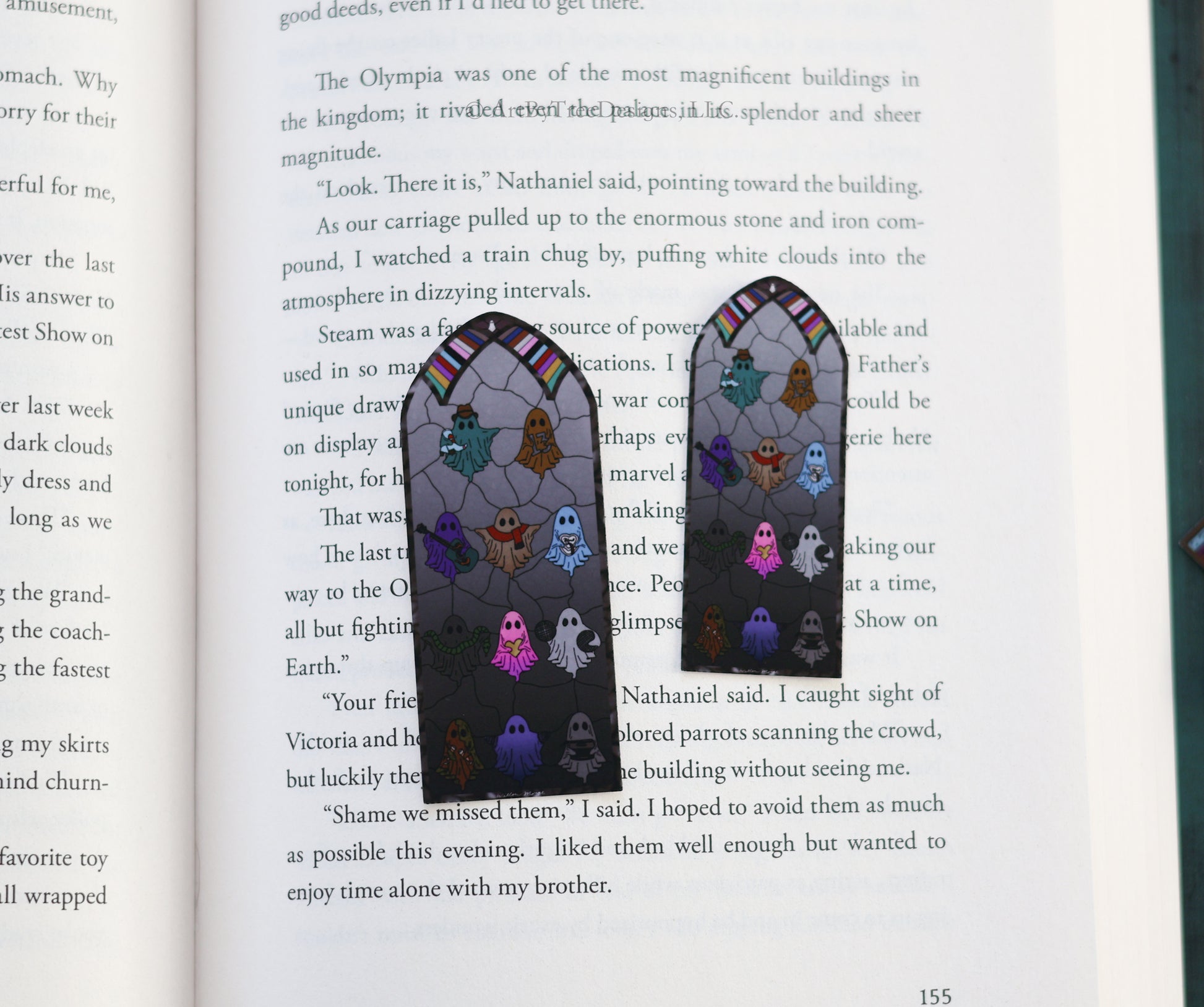 Eras Ghosts Stained Glass Sticker