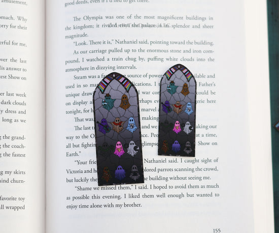 Eras Ghosts Stained Glass Sticker