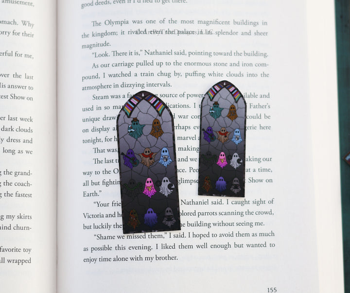 Eras Ghosts Stained Glass Sticker