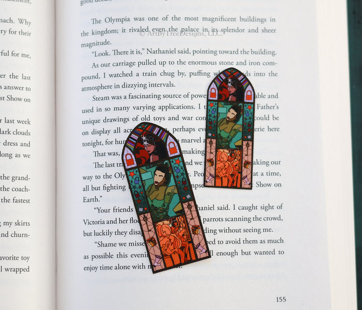 Showgirl (OG) Stained Glass Sticker