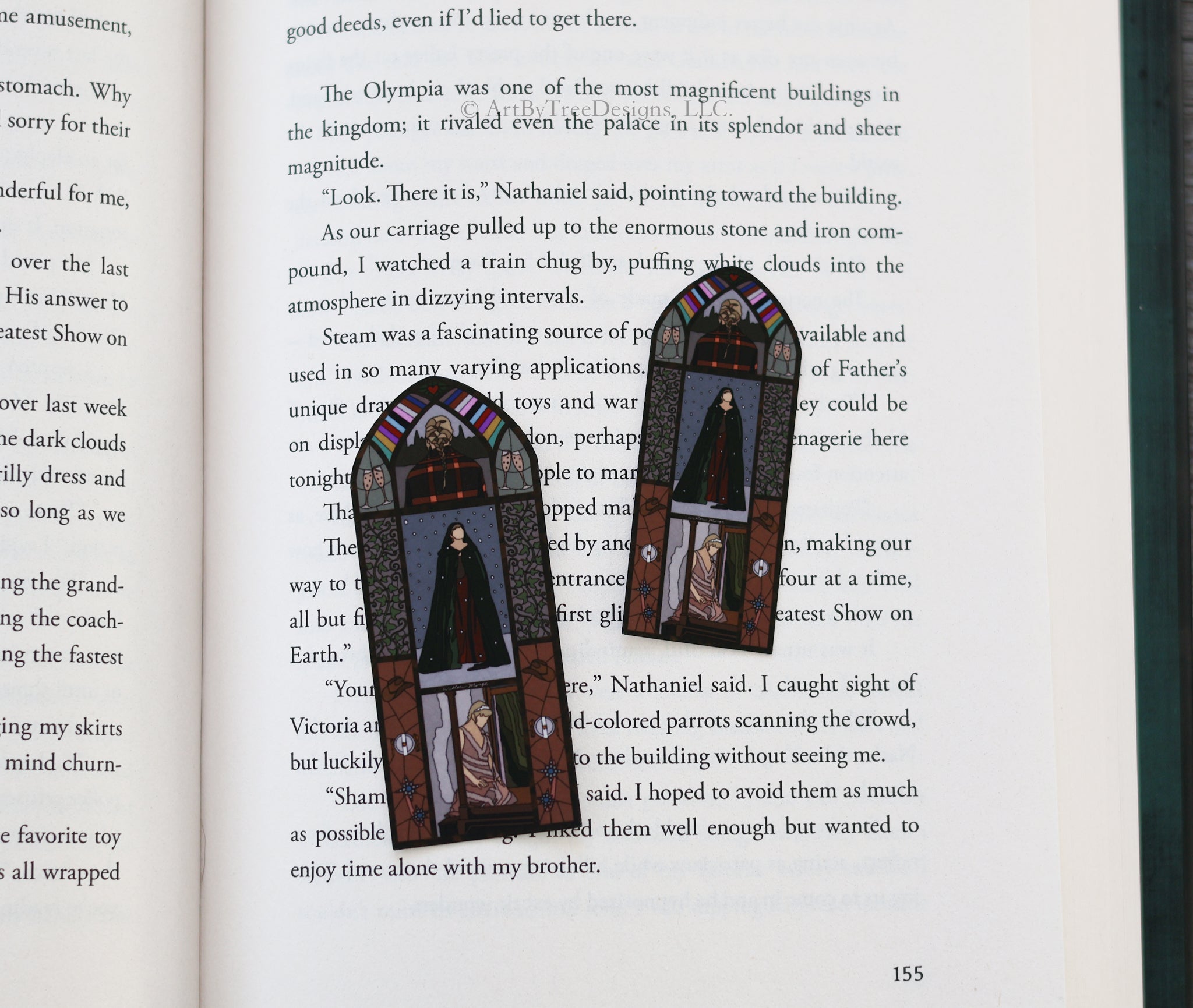 Evermore Stained Glass Sticker