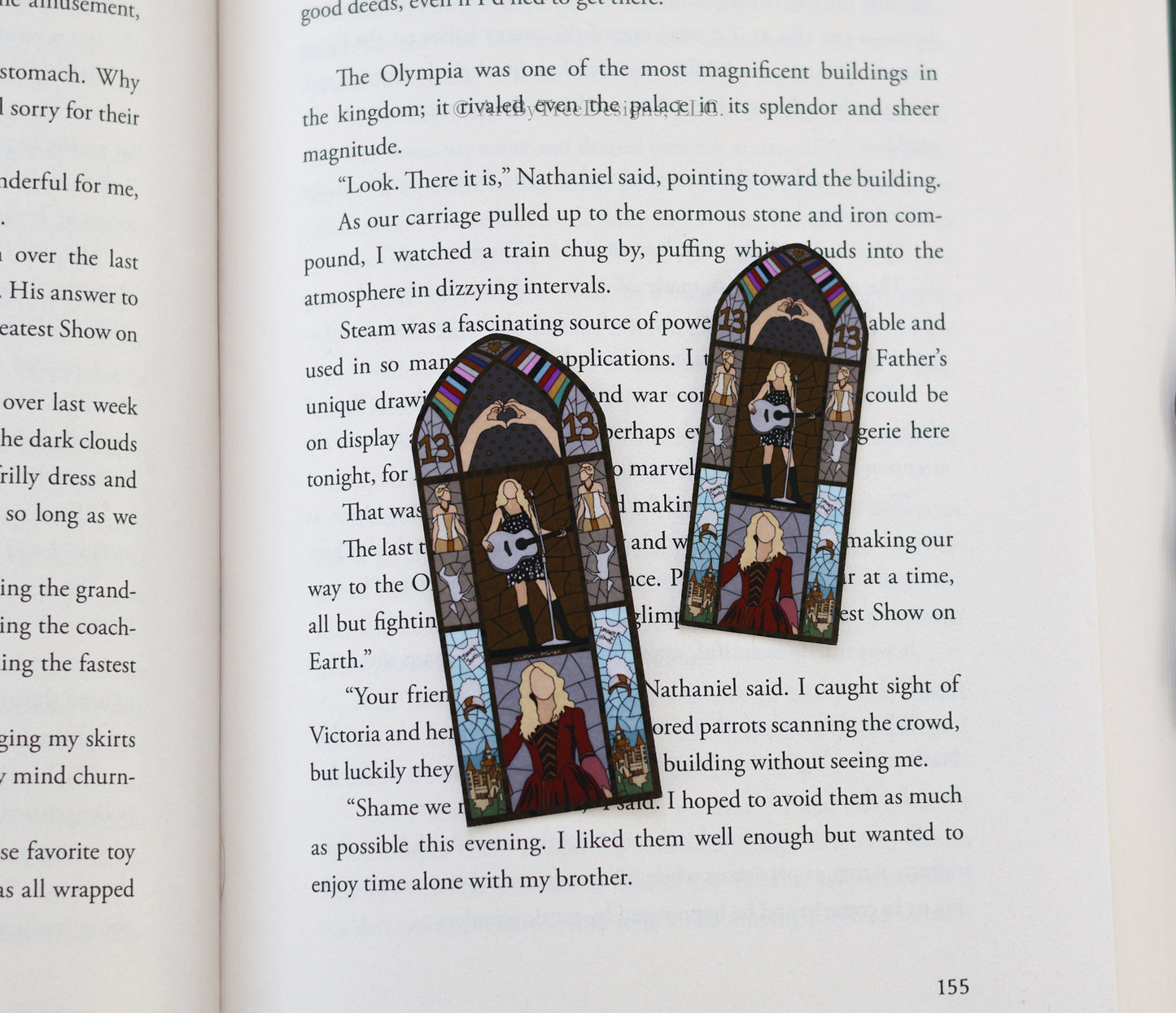 Fearless Stained Glass Sticker