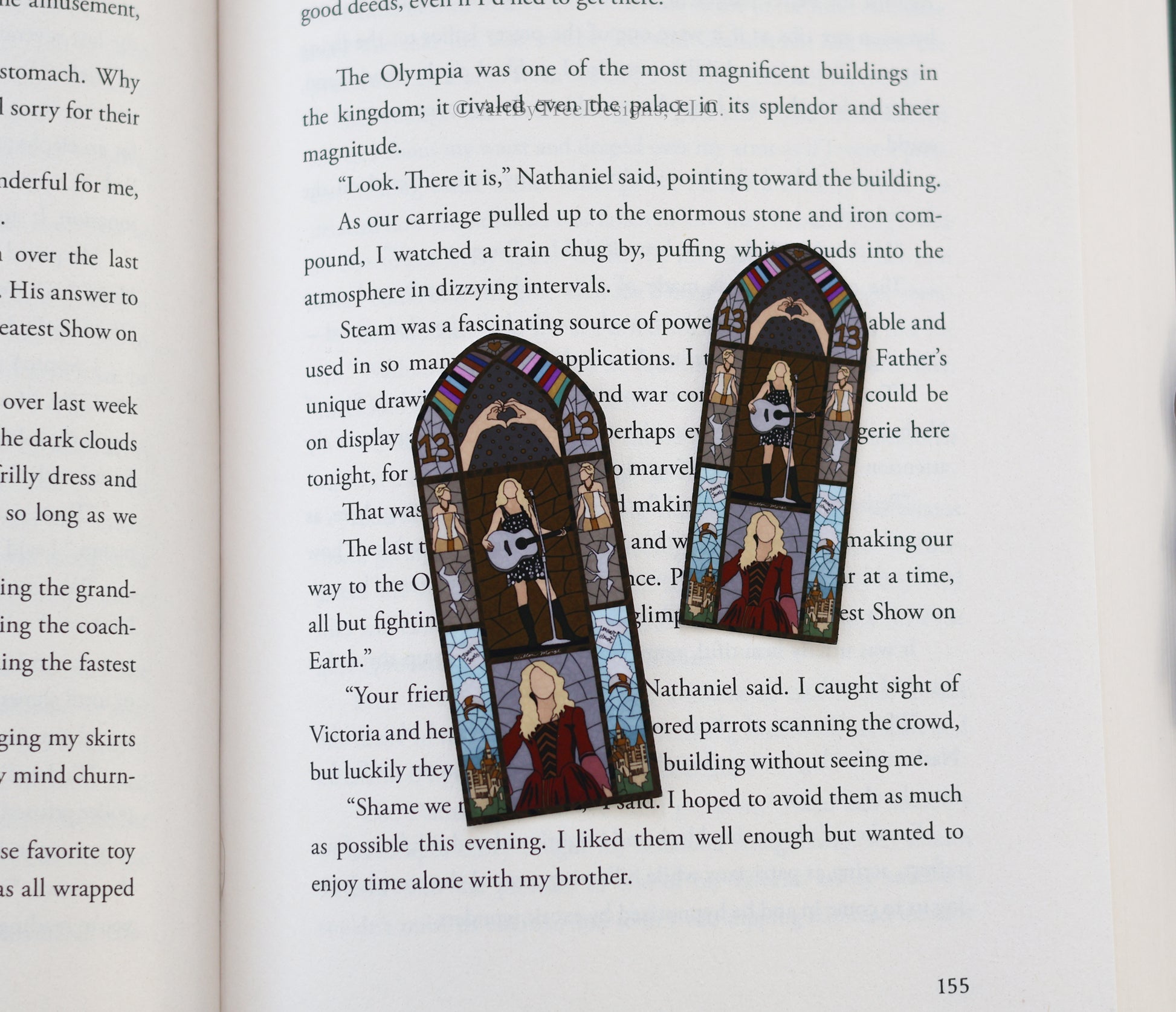 Fearless Stained Glass Sticker