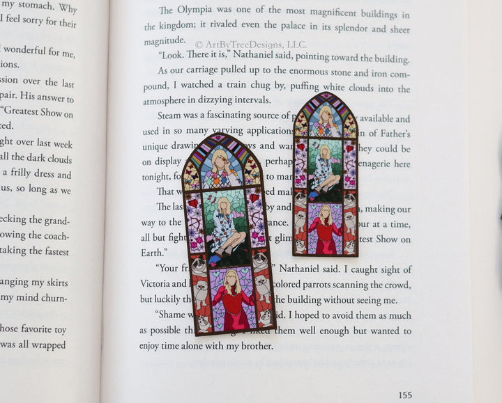 Lover Stained Glass Sticker