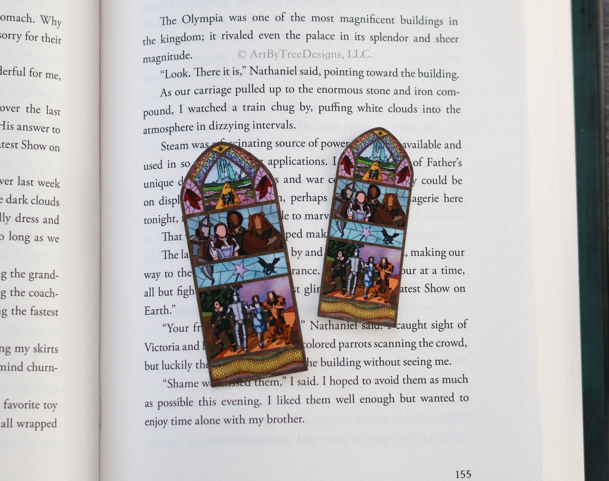 Wizard Of Oz Stained Glass Sticker