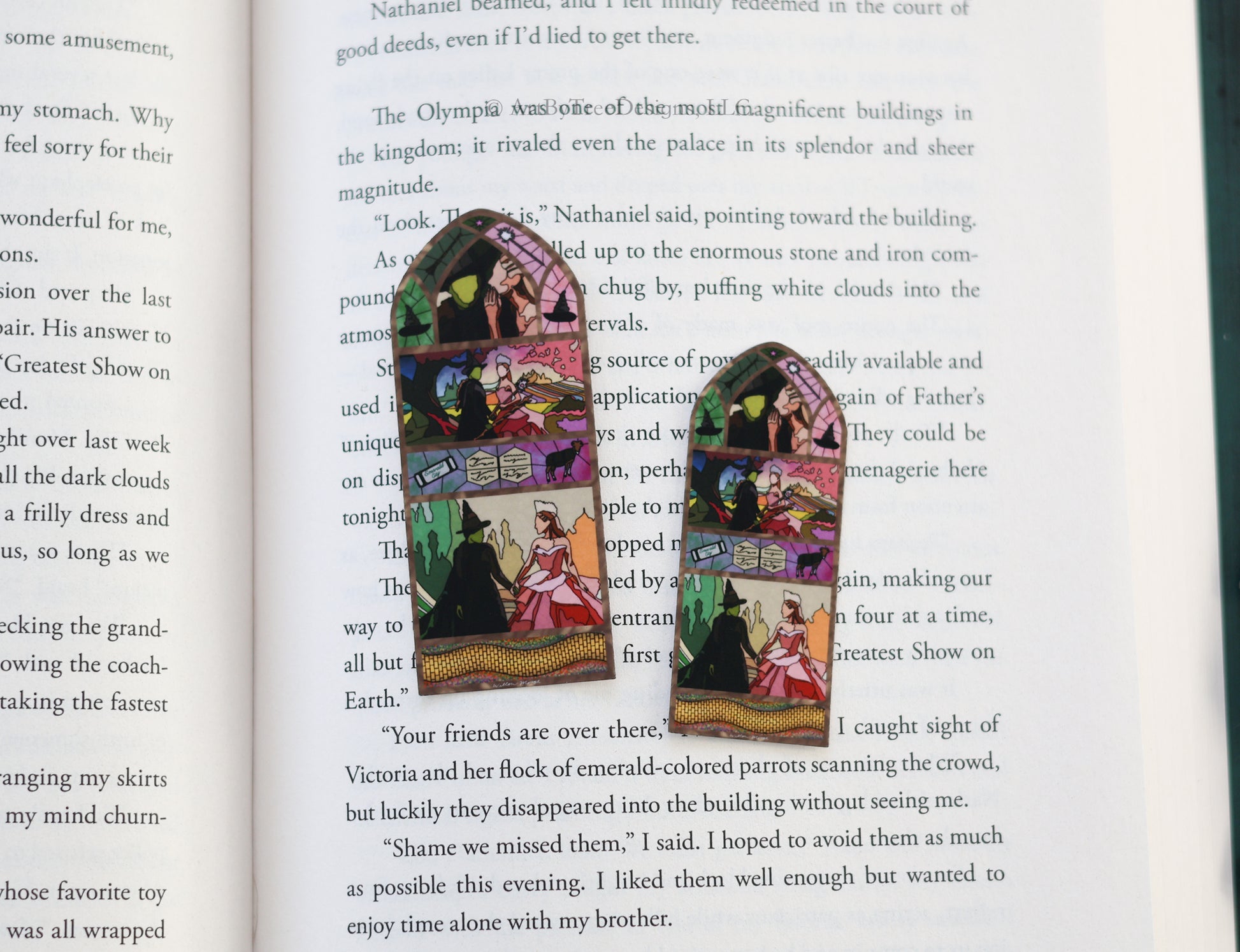 Wicked Stained Glass Sticker