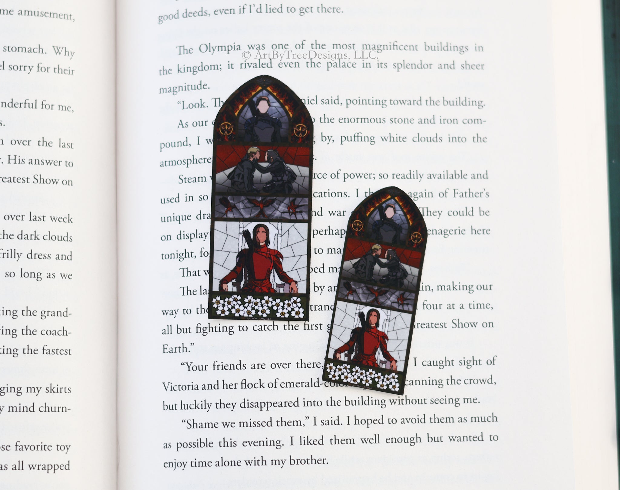 Mockingjay Stained Glass Sticker