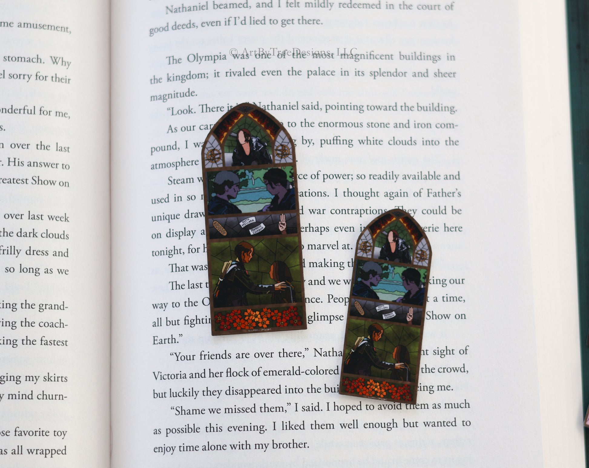 THG Stained Glass Sticker