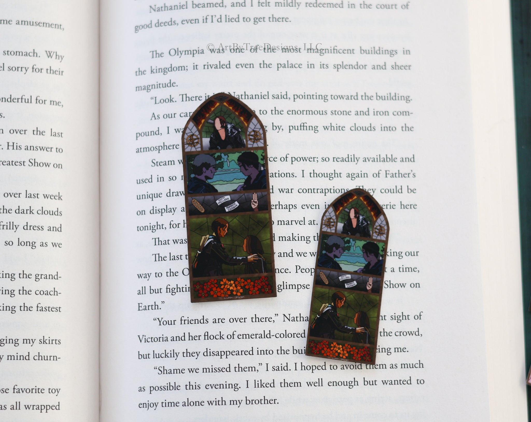 THG Stained Glass Sticker