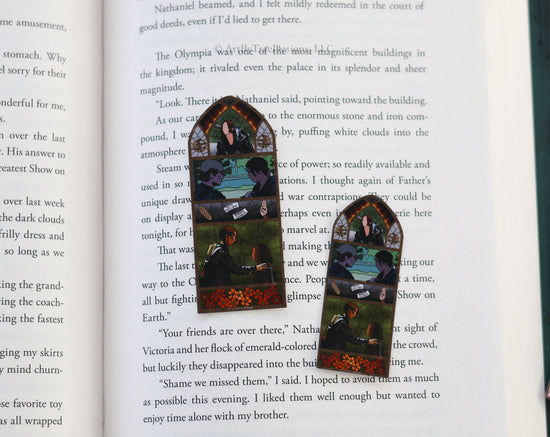 THG Stained Glass Sticker
