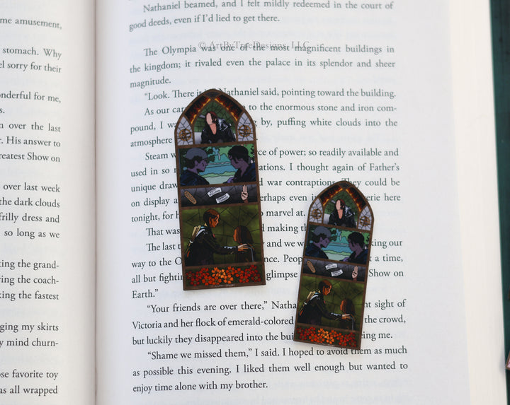 THG Stained Glass Sticker