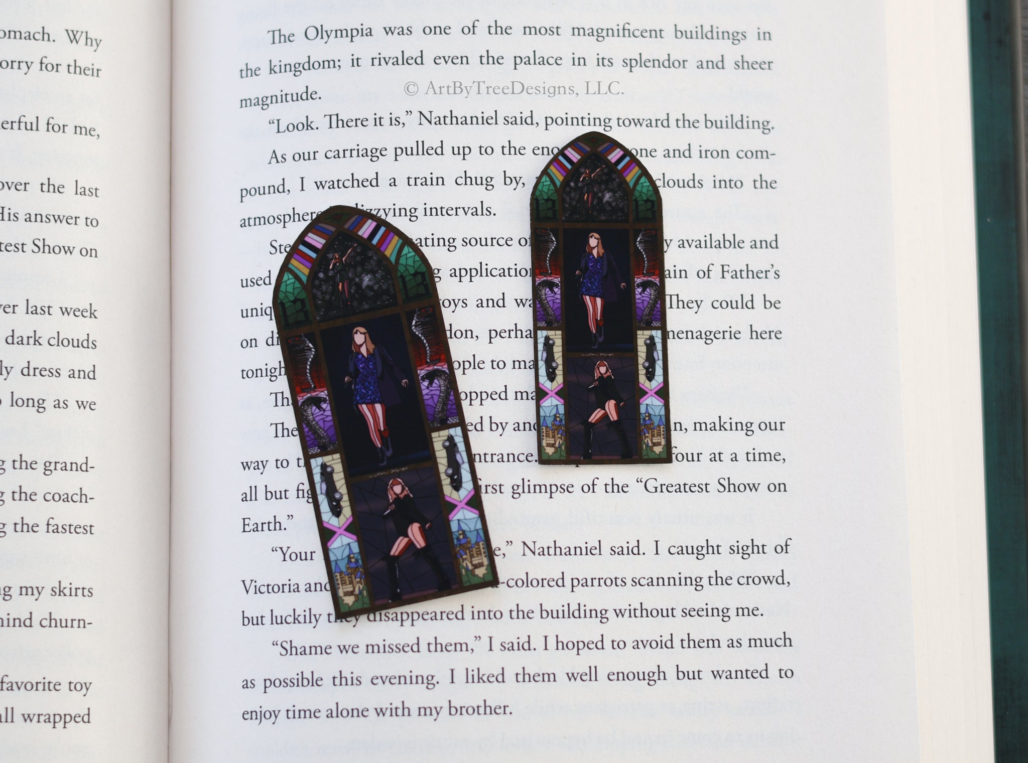 Rep Tour Version 3 Stained Glass Sticker