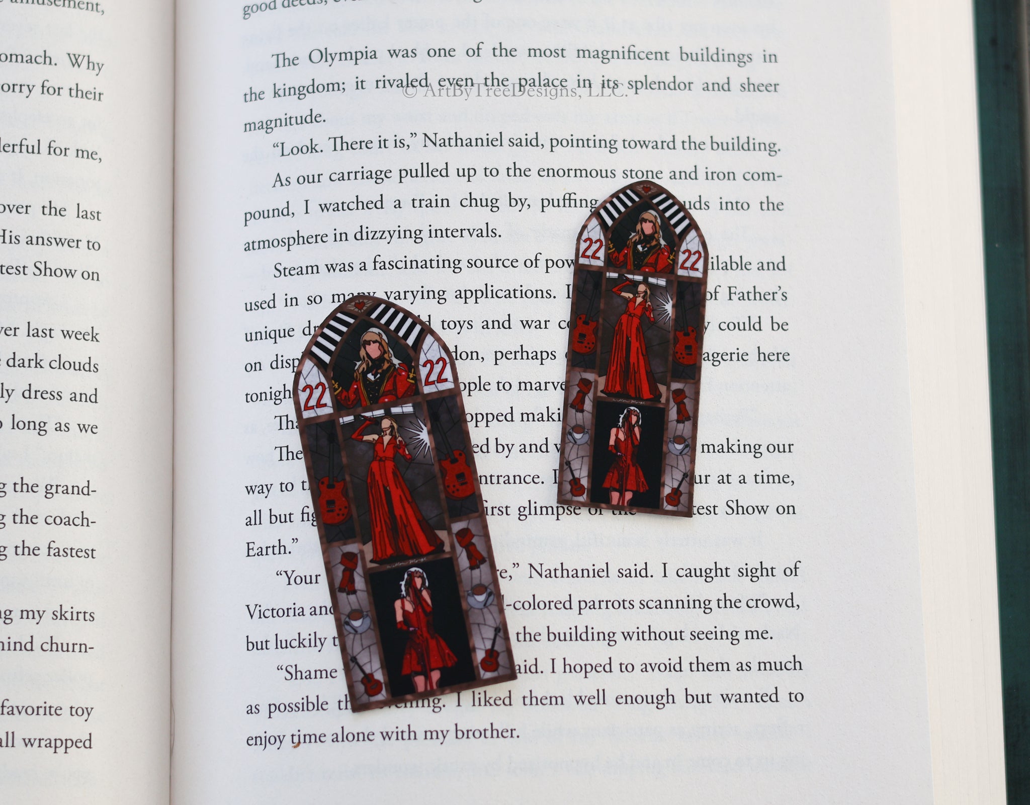 RED Tour Stained Glass Sticker