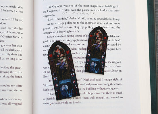 Twilight Stained Glass Sticker