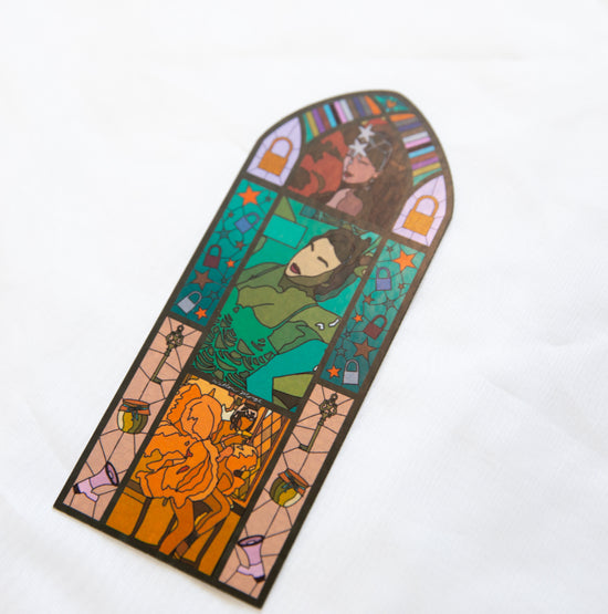Showgirl (OG) Stained Glass Bookmark