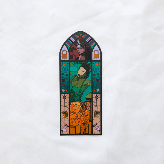 Showgirl (OG) Stained Glass Bookmark