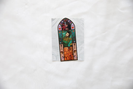 Showgirl (OG) Stained Glass Fridge Magnet