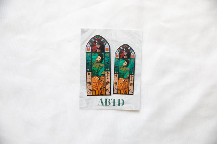 Showgirl (OG) Stained Glass Sticker