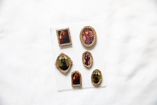 Showgirl Gold Frame Wax Seal Magnets-OPEN PREORDER ENDS OCT 18th