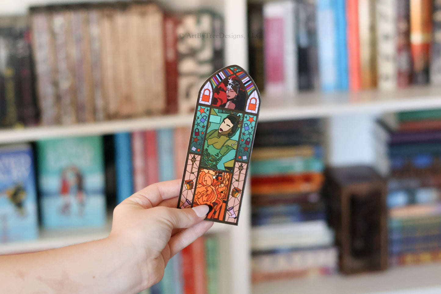 Showgirl (OG) Stained Glass Bookmark