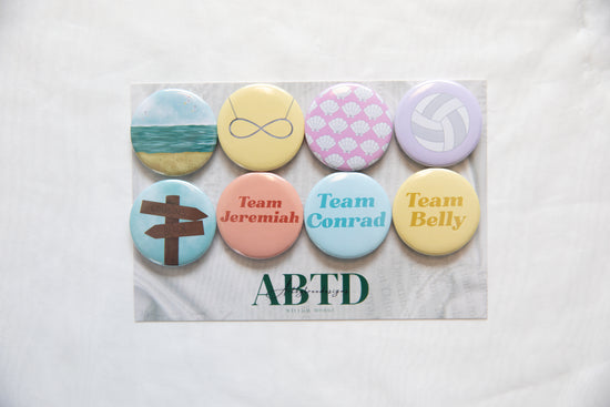 Summer I Turned Pretty Button Magnet Set