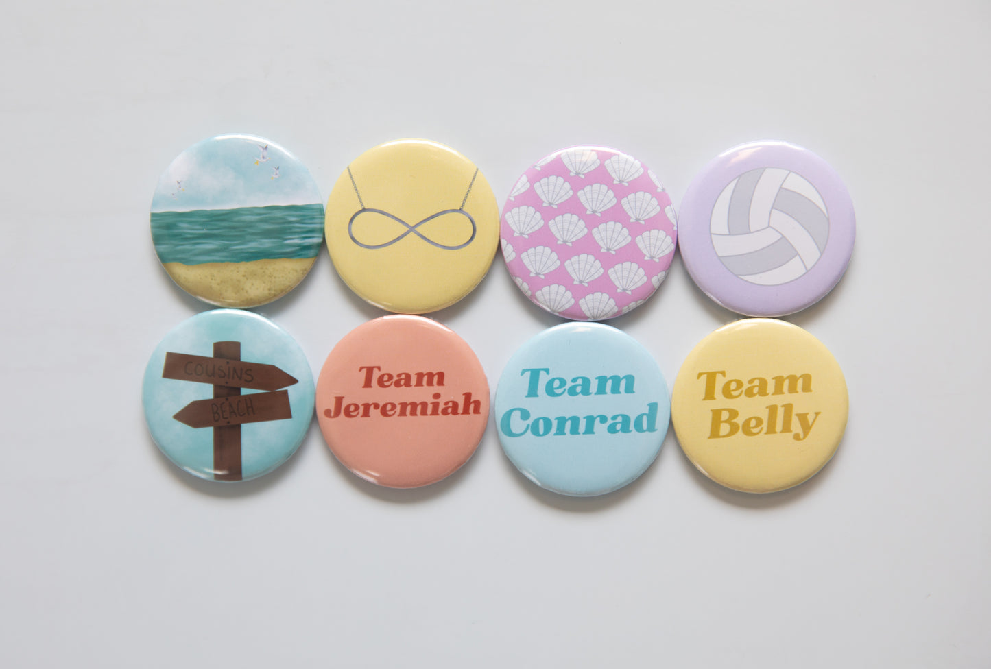 Summer I Turned Pretty Button Magnet Set