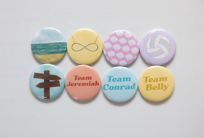 Summer I Turned Pretty Button Magnet Set
