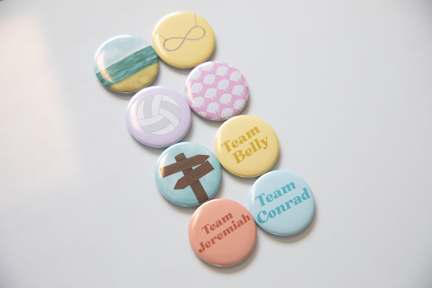 Summer I Turned Pretty Button Magnet Set
