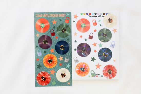 Showgirl Vinyl Variant Sticker Sheet