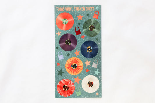 Showgirl Vinyl Variant Sticker Sheet